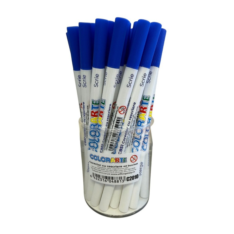 Pic corector cu rescriere Colorarte, varf subtire, bulk [1]