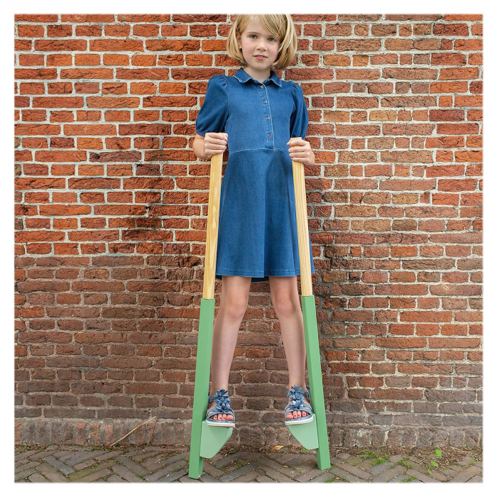 Picioroange din lemn, 110 cm, BS Toys, 6+ ani [4]