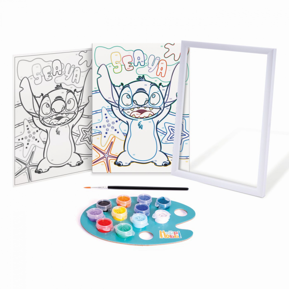Picteaza si inrameaza disney stitch, varsta de la 6 ani la 12 ani [2]