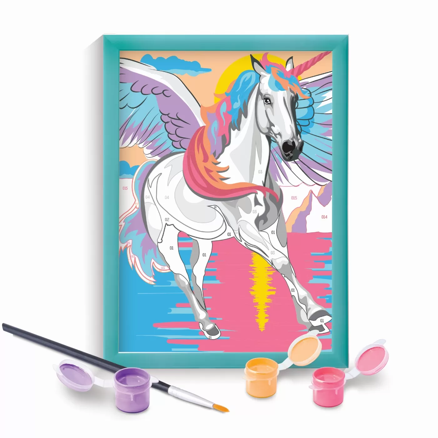 Unicornul magic, Picteaza si inrameaza, 9 ani+, varsta de la 9 ani la +15 ani [4]