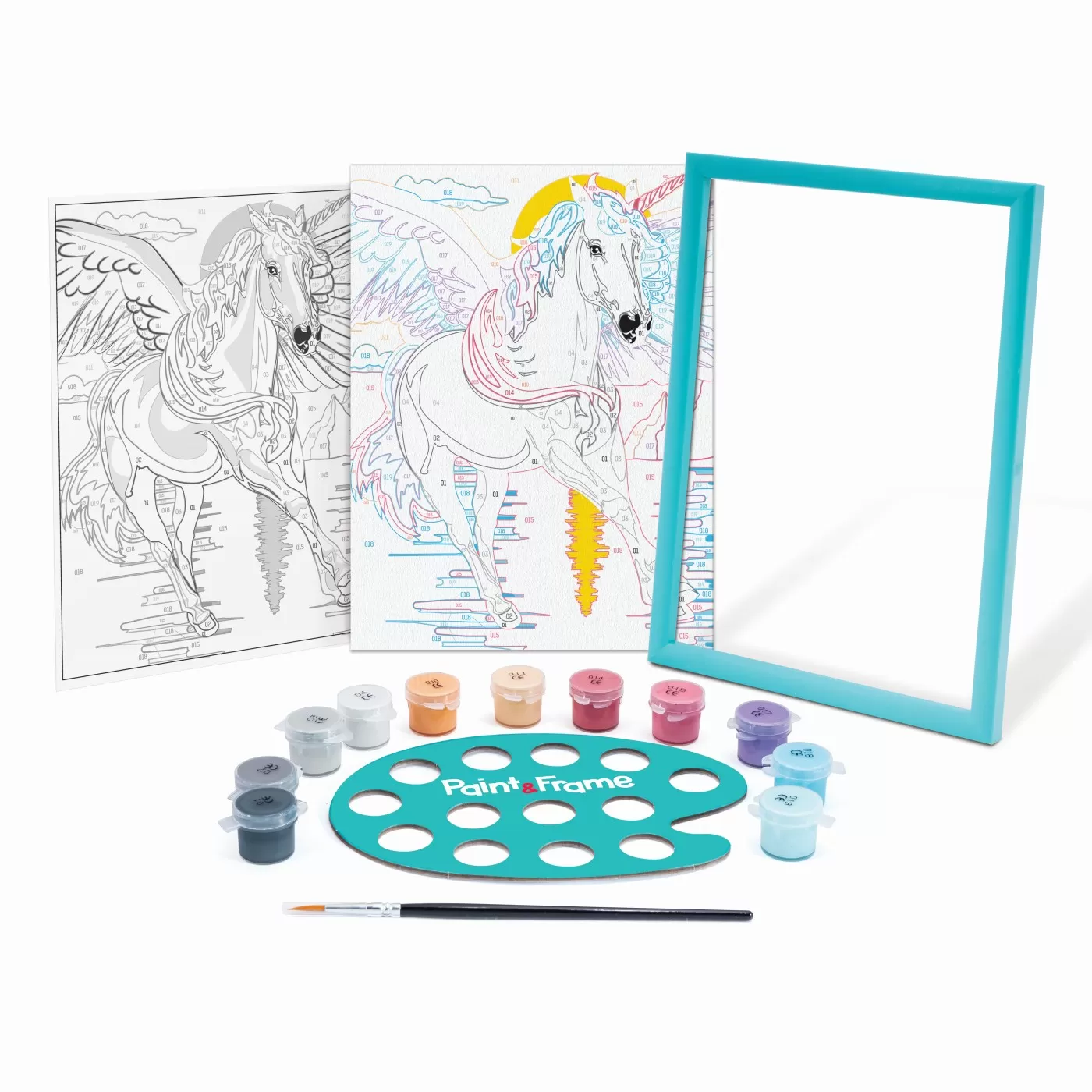 Unicornul magic, Picteaza si inrameaza, 9 ani+, varsta de la 9 ani la +15 ani [2]