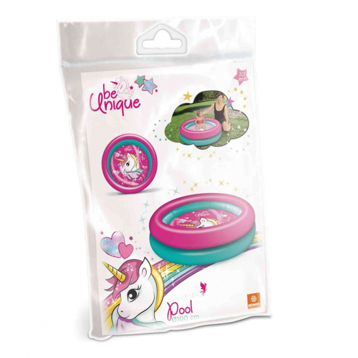 Piscina gonflabila pentru copii, Unicorn, 100 cm - Micostore.ro [3]