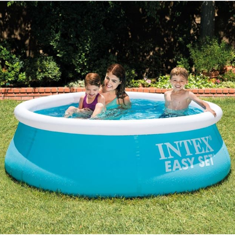 Piscina pentru copii, Intex Easy Set, Diametru 1.83 x 0.51m, Capacitate 880 Litri, Albastru [2]