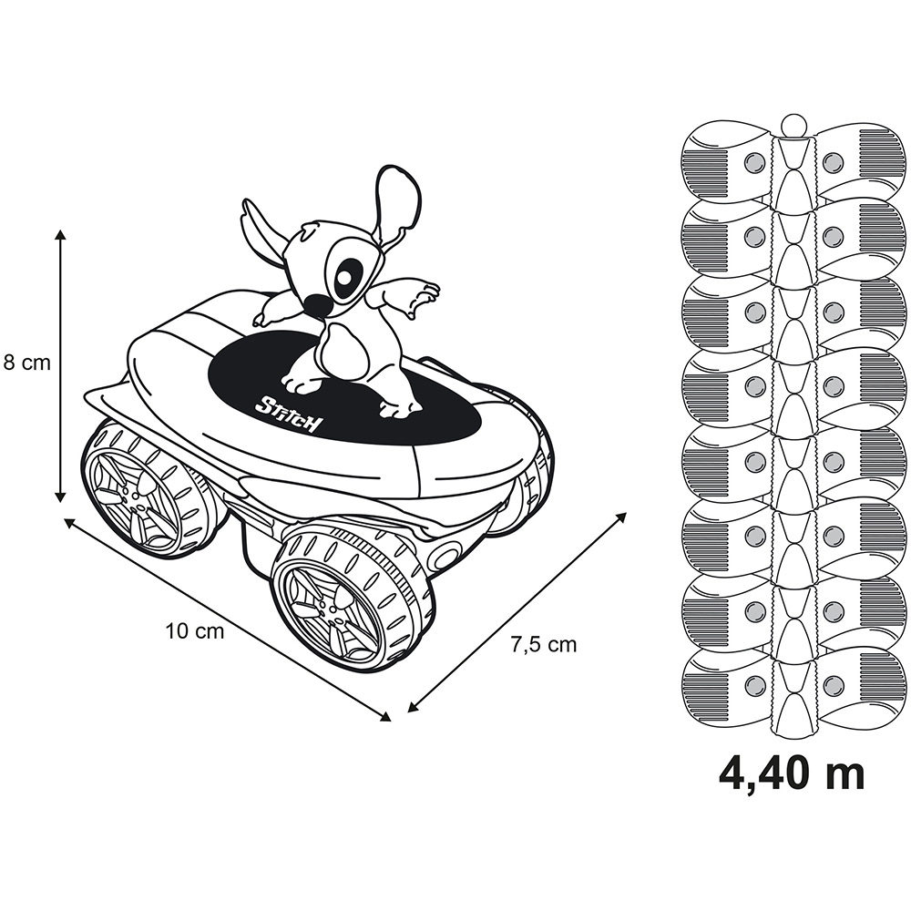Pista Smoby Stitch FleXtreme Set circuit de curse [3]