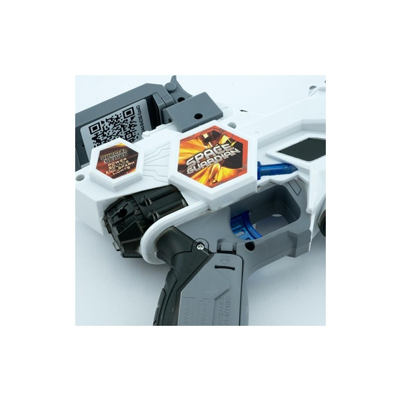 Pistol AR - cu bluetooth, suport telefon, necesita baterii 3x AA, alb, 3+ ani, MegaCreative, 419250 [4]