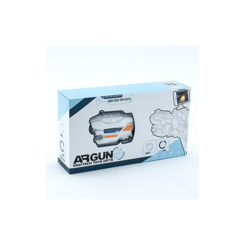 Pistol AR - cu bluetooth, suport telefon, necesita baterii 3x AA, alb, 3+ ani, MegaCreative, 419250 [3]
