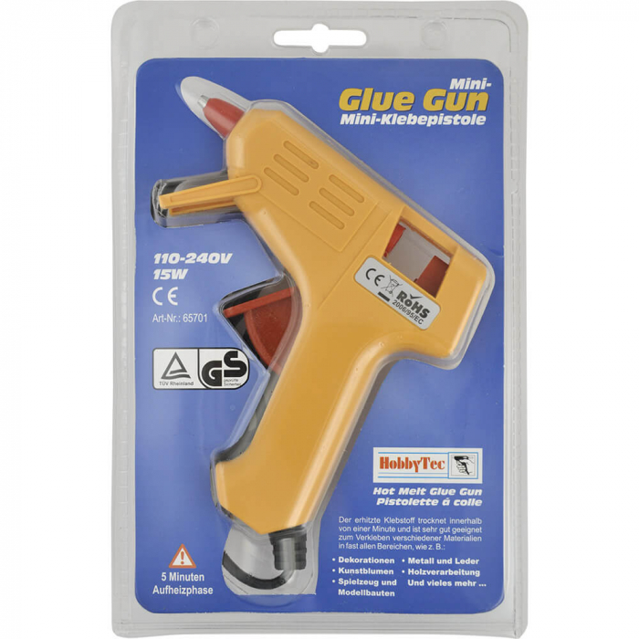 Pistol de lipit, 10 W, include 2 cartuse adezive [2]