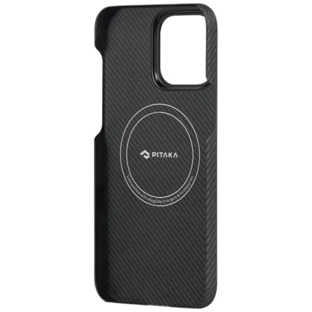 Pitaka Husa MagEZ 4 Aramida 600D iPhone 15 Plus, MagSafe Negru / Gri [5]
