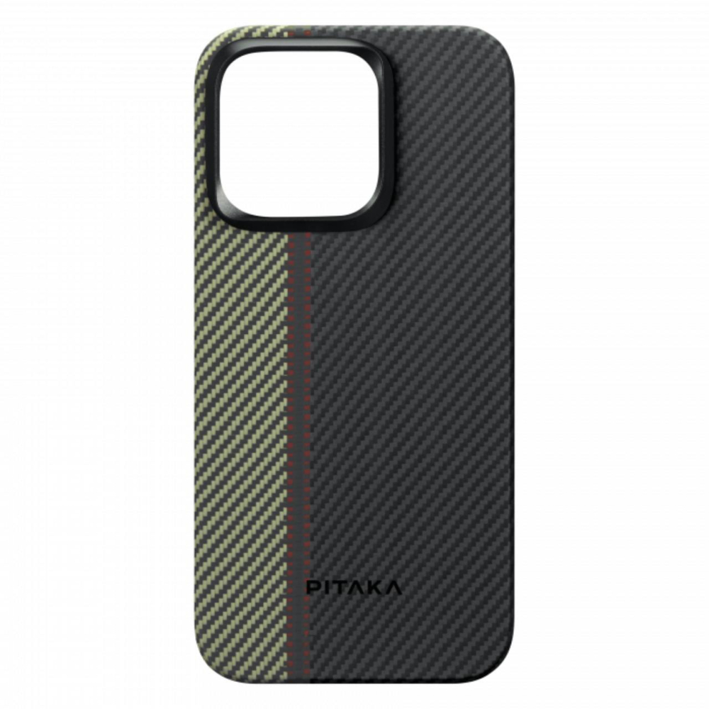 Pitaka Husa MagEZ 4 Aramida 600D iPhone 15 Pro, MagSafe Overture [3]