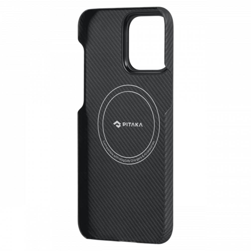 Pitaka Husa MagEZ 4 Aramida 600D iPhone 15 Pro Max, MagSafe Rhapsody [2]