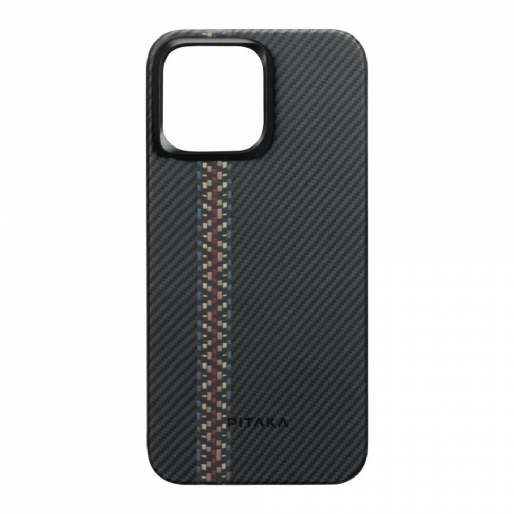 Pitaka Husa MagEZ 4 Aramida 600D iPhone 15 Pro Max, MagSafe Rhapsody [9]