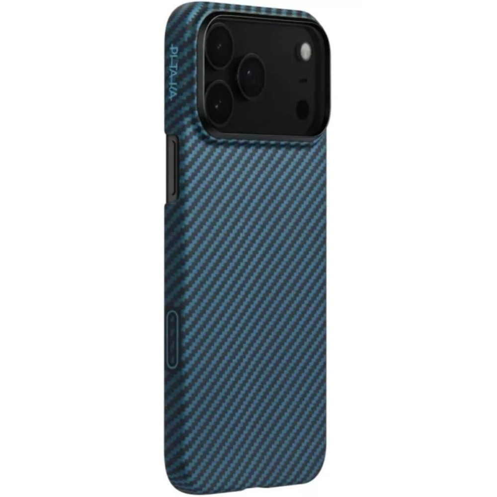 Pitaka Husa MagEZ 7 1500D Ultra-Slim Aramida Magsafe iPhone 17 Pro Max Negru / Albastru [3]