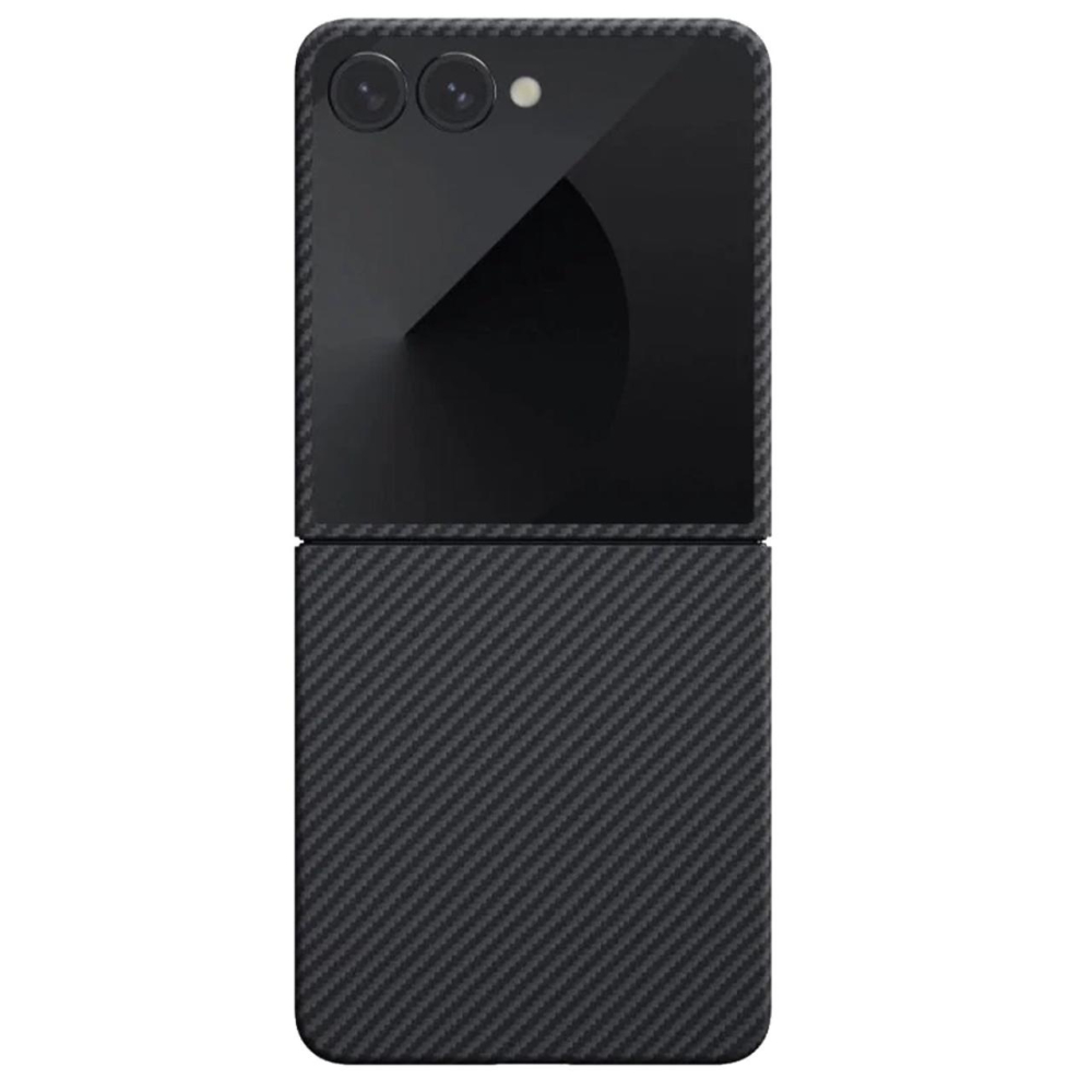 Pitaka Husa MagEZ 7, 600D, Ultra-Slim Aramida Magsafe Samsung Galaxy Z Flip7 Negru / Gri [5]