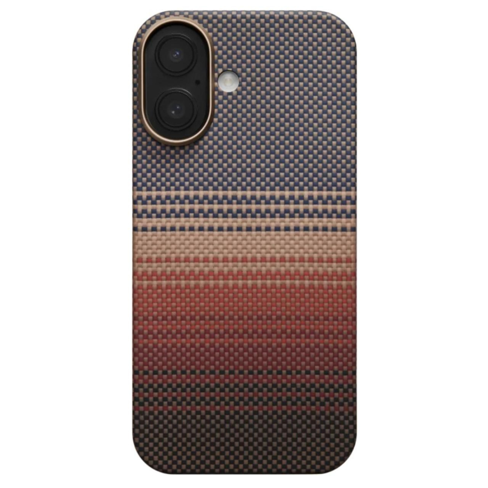 Pitaka Husa MagEZ 7 Ultra-Slim Aramida Magsafe iPhone 17 Sunset [6]