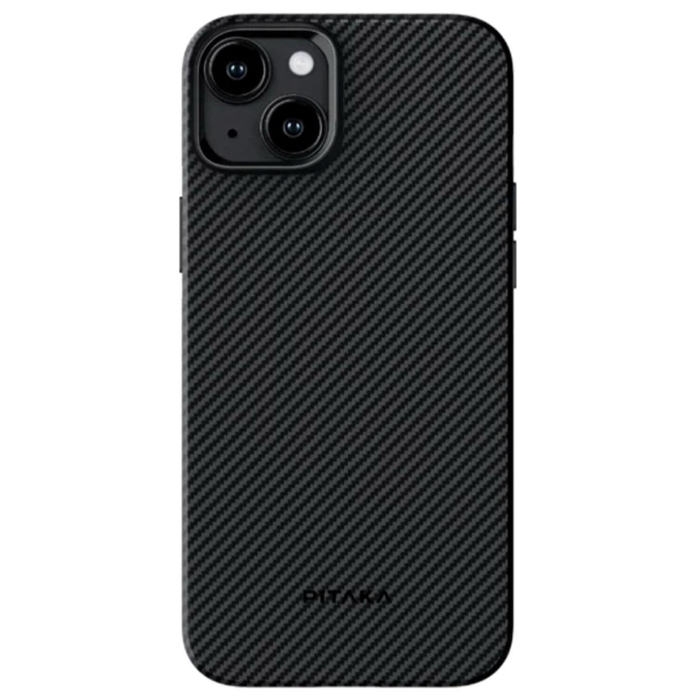 Pitaka Husa MagEZ Pro 4 Aramida 600D iPhone 15 Plus, MagSafe Negru / Gri [5]
