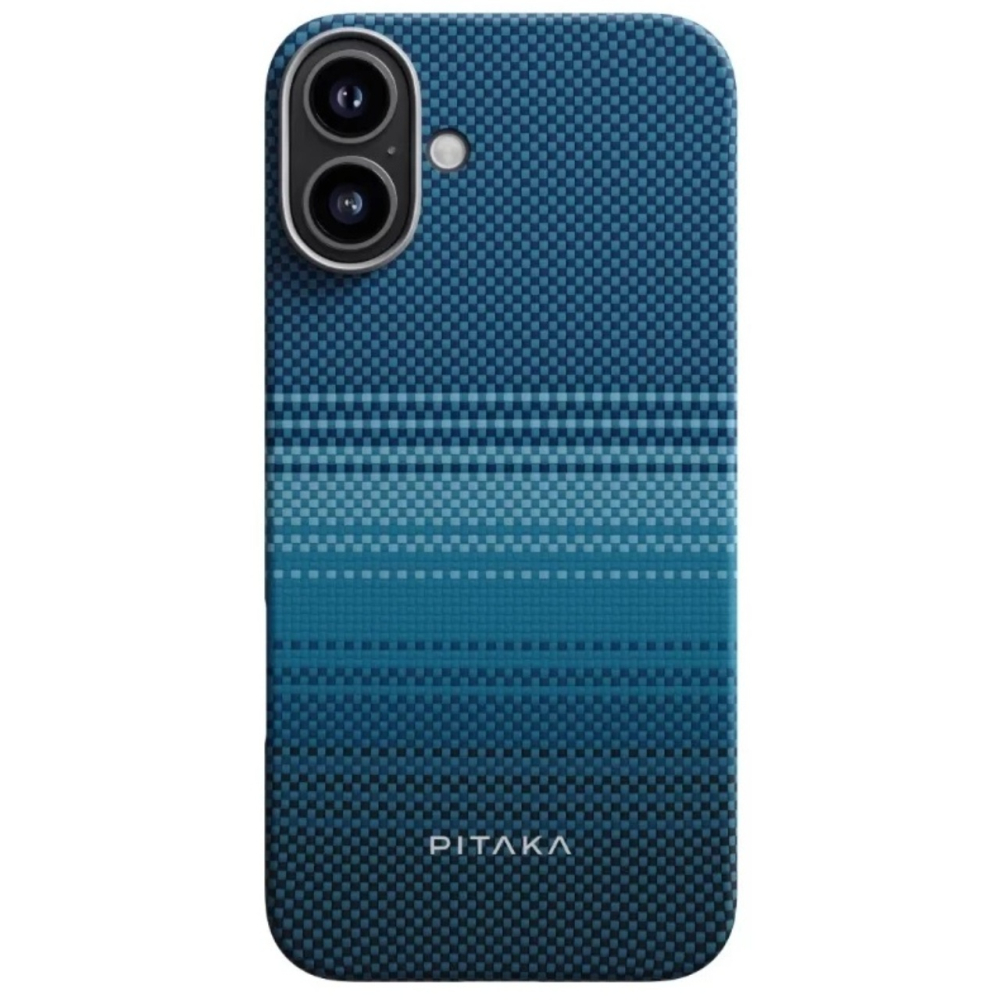 Pitaka Husa Tactile Woven Aramida Magsafe iPhone 16 Moonrise [3]