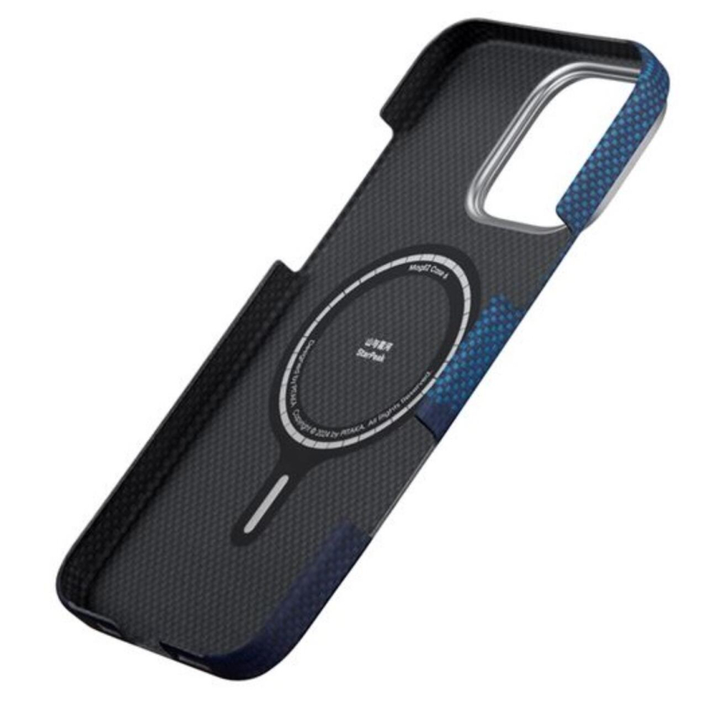 Pitaka Husa Tactile Woven Aramida Magsafe iPhone 16 Pro StarPeak Over the Horizon [7]