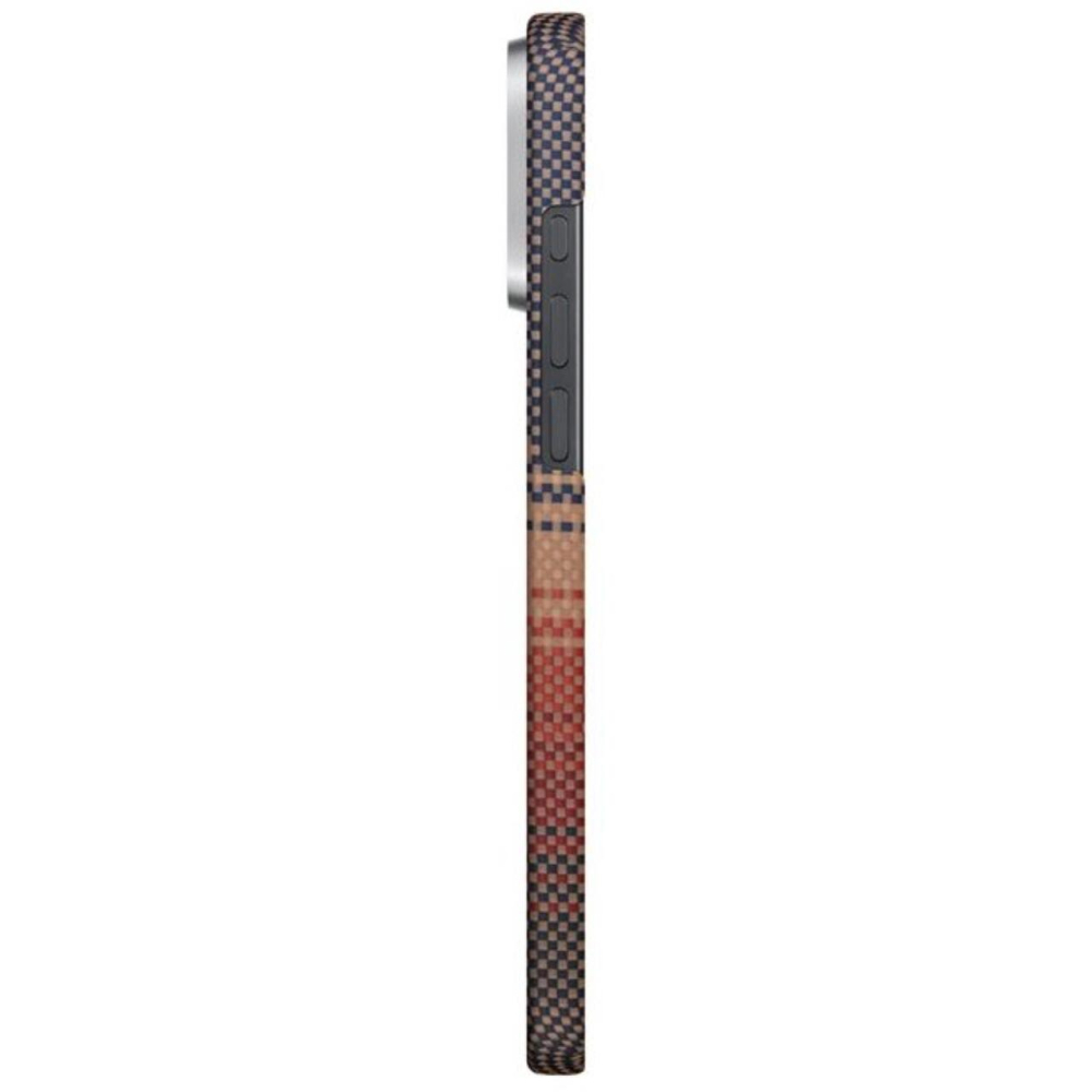 Pitaka Husa Tactile Woven Aramida Magsafe iPhone 16 Pro Sunset [2]