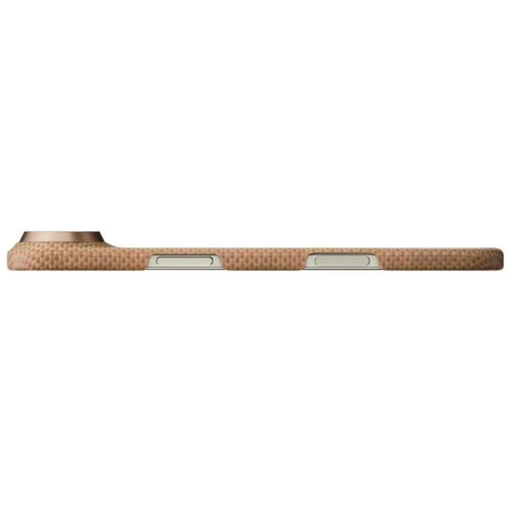 Pitaka Husa Ultra-Slim Aramida Glinds of Gold Magsafe iPhone 17 Auriu [6]