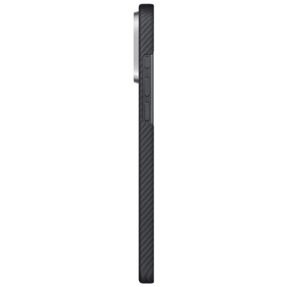 Pitaka Husa Ultra-Slim Aramida Magsafe iPhone 16 Pro Black / Grey [5]