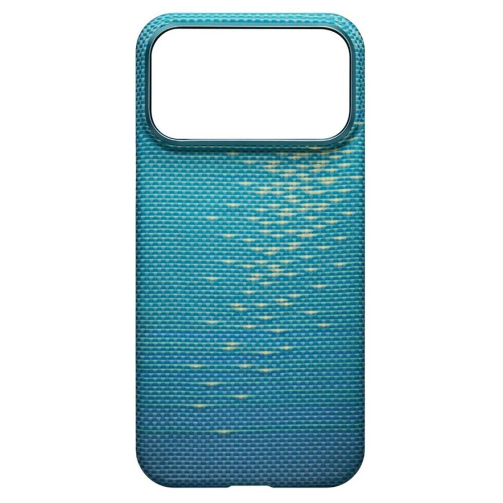 Pitaka Husa Ultra-Slim Aramida Magsafe iPhone 17 Pro Max Lucid Blue [3]