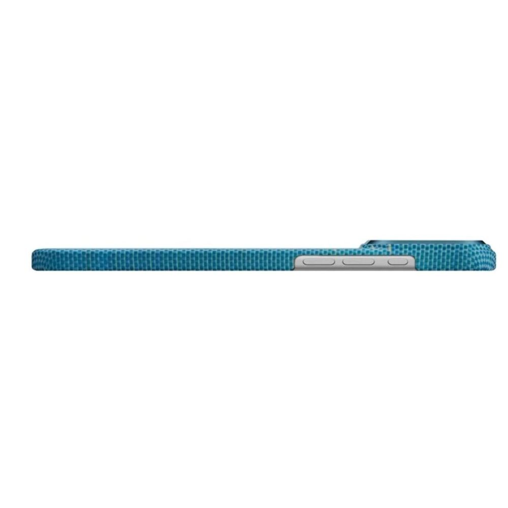 Pitaka Husa Ultra-Slim Aramida Magsafe iPhone 17 Pro Max Lucid Blue [4]
