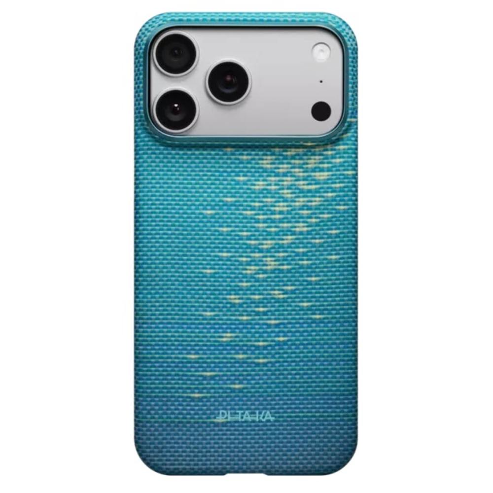 Pitaka Husa Ultra-Slim Aramida Magsafe iPhone 17 Pro Max Lucid Blue [7]