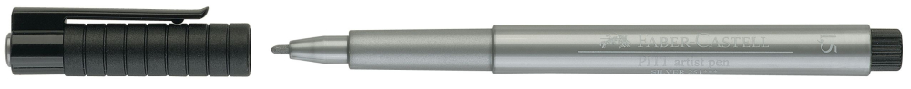 Pitt artist pen argintiu faber-castell [2]
