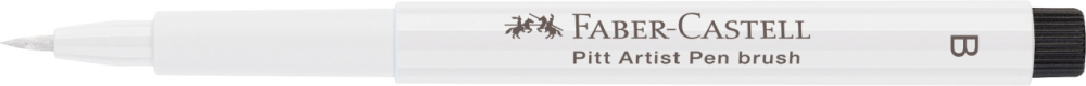 Pitt artist pen brush alb faber-castell [3]