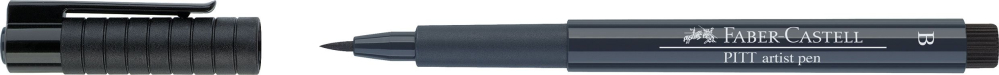 Pitt artist pen brush indigo inchis faber-castell [2]