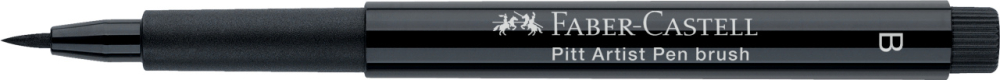 Pitt artist pen brush negru faber-castell [3]