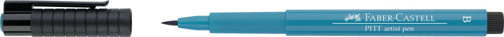 Pitt artist pen brush turcoaz cobalt faber-castell [2]