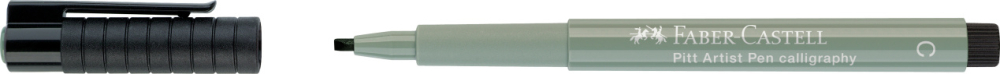 Pitt artist pen caligrafic gri cald iii faber-castell [2]