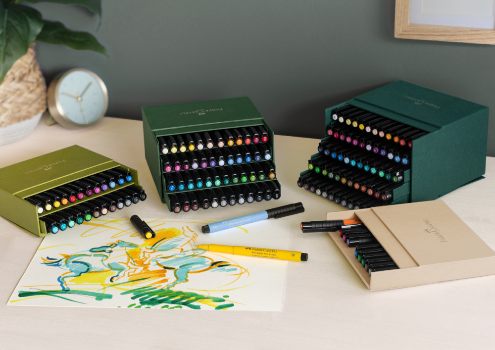 Pitt artist pen cutie studio 12 buc 2024 faber-castell [4]