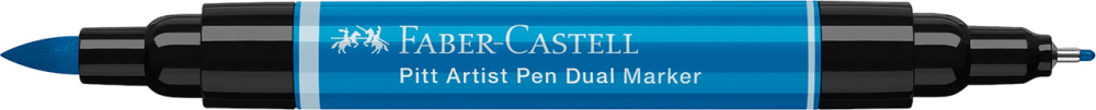Pitt artist pen dual marker albastru phtalo 110 faber-castell [3]