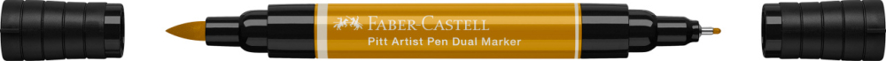 Pitt artist pen dual marker auriu verzui 268 faber-castell [4]