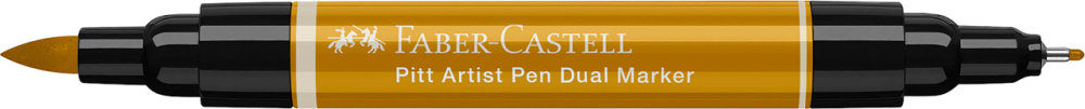 Pitt artist pen dual marker auriu verzui 268 faber-castell [5]