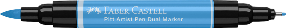 Pitt artist pen dual marker bleu ciel 146 faber-castell [3]
