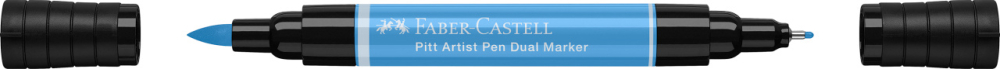 Pitt artist pen dual marker bleu ciel 146 faber-castell [2]