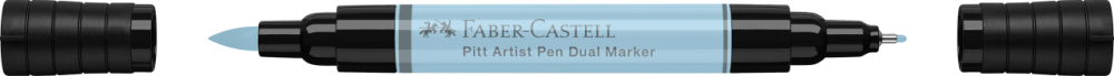 Pitt artist pen dual marker bleu gheata 148 faber-castell [2]