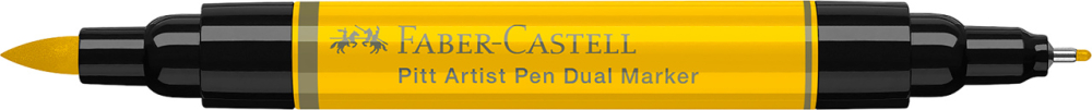 Pitt artist pen dual marker gablen cadmium 107 faber-castell [5]