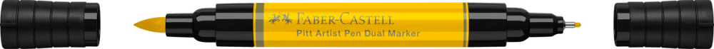 Pitt artist pen dual marker gablen cadmium 107 faber-castell [4]