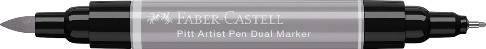 Pitt artist pen dual marker gri cald iii 272 faber-castell [3]