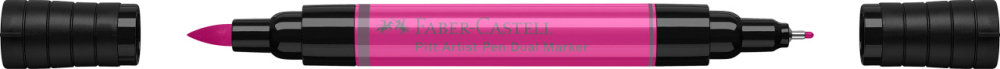 Pitt artist pen dual marker roz purpuriu mediu 125 faber-castell [4]