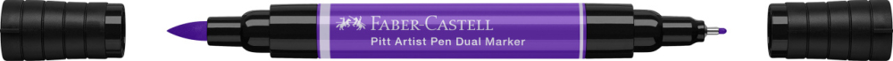 Pitt artist pen dual marker violet purpuriu 136 faber-castell [2]