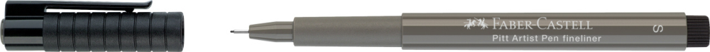 Pitt artist pen fineliner s gri cald iv faber-castell [2]