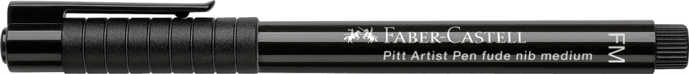 Pitt artist pen fude fm negru faber-castell [4]