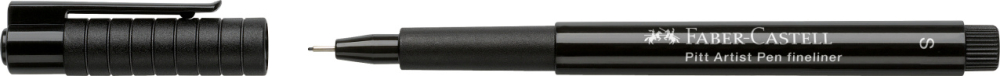 Pitt artist pen s negru faber-castell [2]
