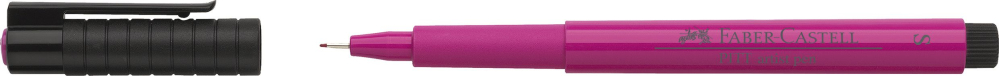 Pitt artist pen s roz purpuriu mediu faber-castell [2]