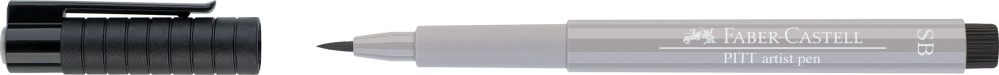 Pitt artist pen soft brush gri csld iii faber-castell [2]